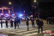 邹平约200名海军陆战队士兵进驻洛杉矶 开始执行警戒守卫任务