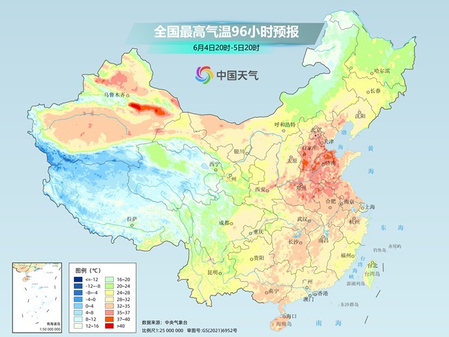 气温(🐬)弹射起飞！河北、河南、山东部分地区最高气温将超过38℃